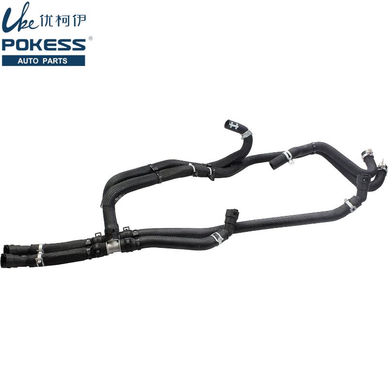 Car Engine Compartment Heater Water Pipe Radiator Hose for Ford F150 5.0l 2015-2017 FL3Z18472K FL3418C266BF  FL3418C266BD