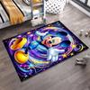 Runner Rug Mickey Mouse In Swirling Cosmic Galaxy Nebula Art Decor