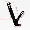 Motorcycle CNC Alloy Adjustable Side Tripod Holder High Quality Cool Styling Fall Protect