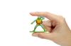 Teenage Mutant Ninja Turtles Turtle Lair Nano Scene with Diecast Collectible Toy for Kids and Adults 1.65-inch Figure,