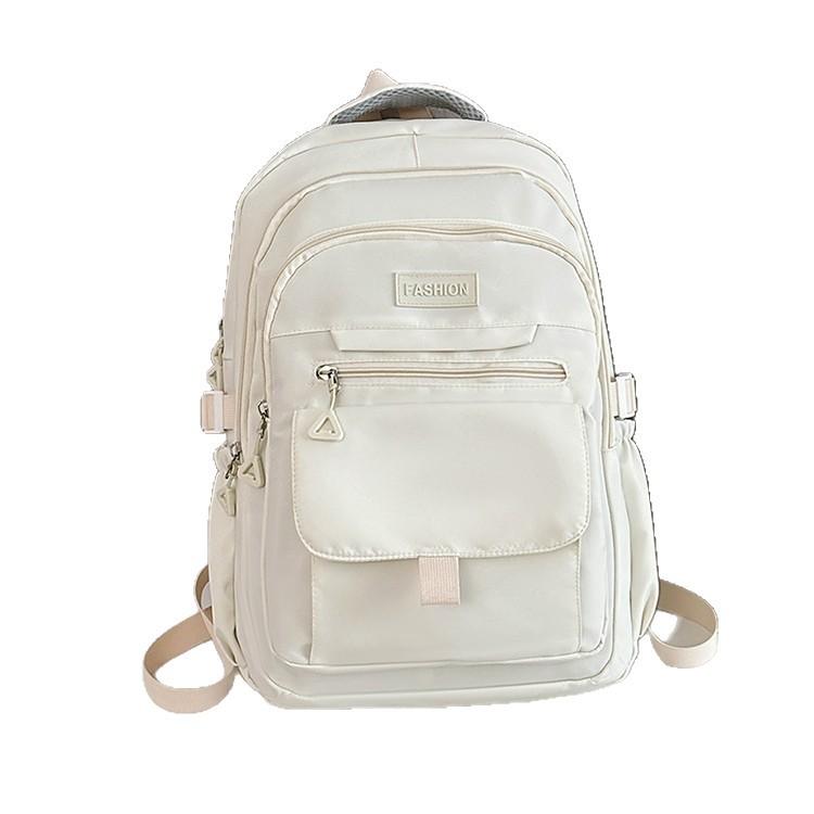 Schoolbag High Value Japanese Junior High School Large Capacity Schoolbag Female High School College Student Niche Backpack Simple Computer Backpack