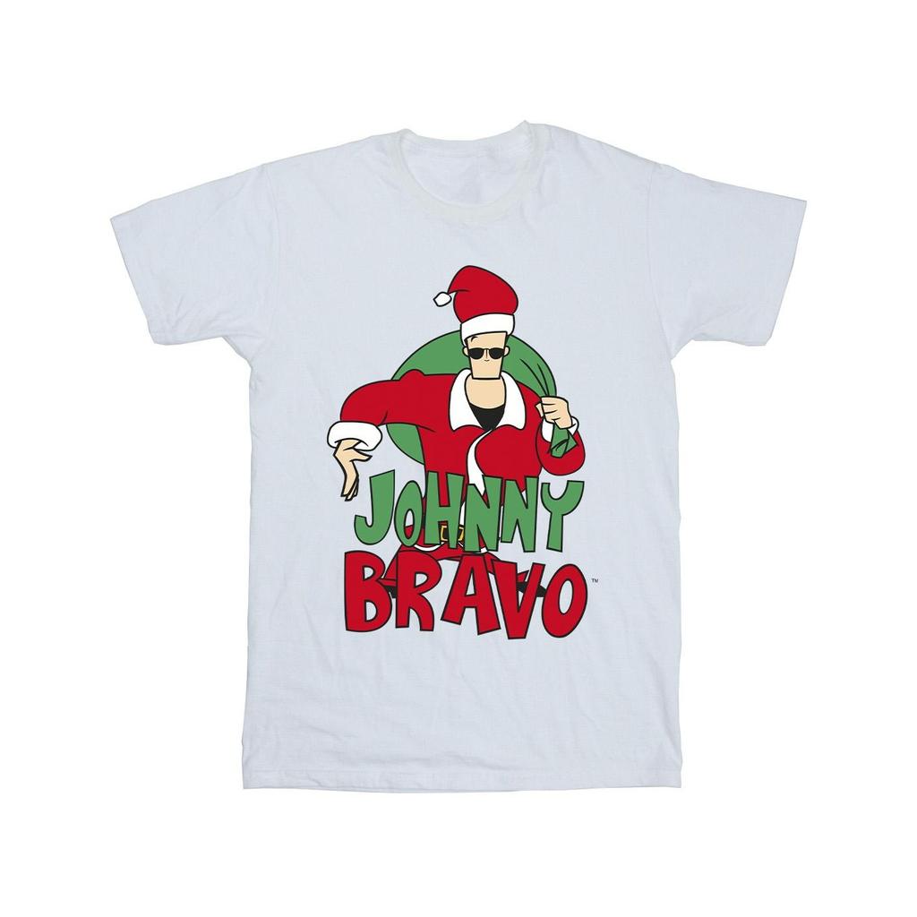 Johnny Bravo Herren Johnny Christmas T-Shirt