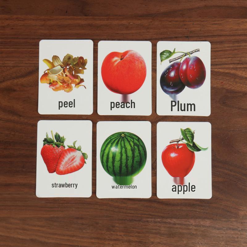 Northern Magic: Fruit-Themed Beginner Magic Cards for Kids