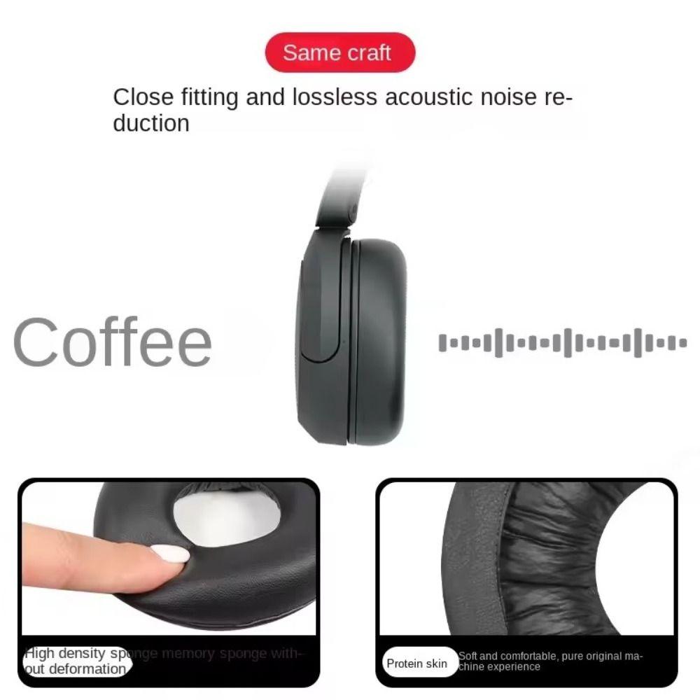 Ohrpolster aus Leder Geräuschunterdrückende Ohrstöpsel Abdeckung Professionelles Ohrpolster Kopfhörer Zubehör