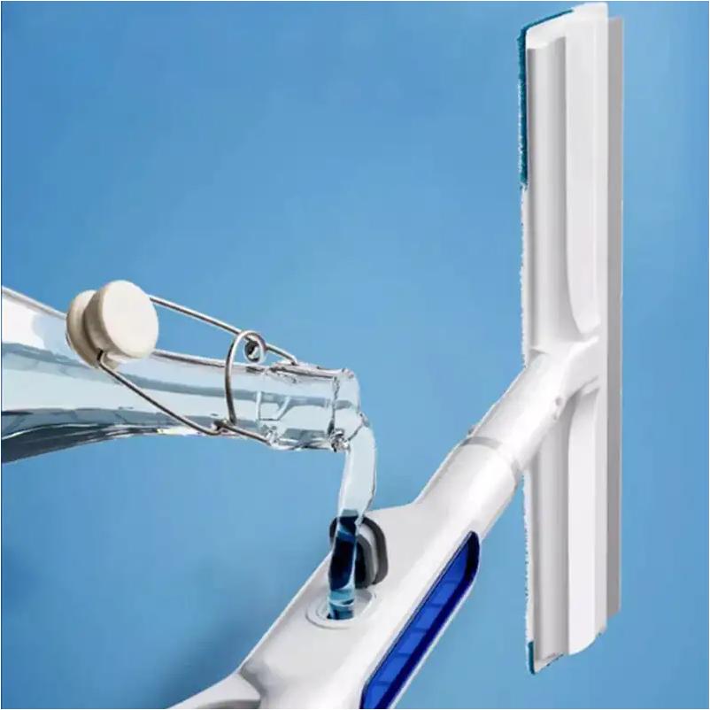 3-in-1 Double-Sided Spray Expansion Window Cleaner With 3 Replacement Cloth Double-sided Spray Expansion Window Cleaner