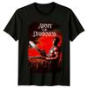 Armia Ciemności (1992) T-shirt inspirowany plakatem filmowym Retro T-shirt Unisex Prezent dla fanów