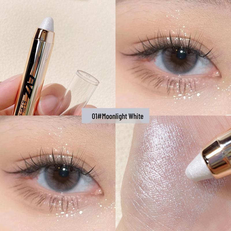 CVZ Lazy Man Dual-Head Shimmer Eyeshadow & Under-Eye Pencil