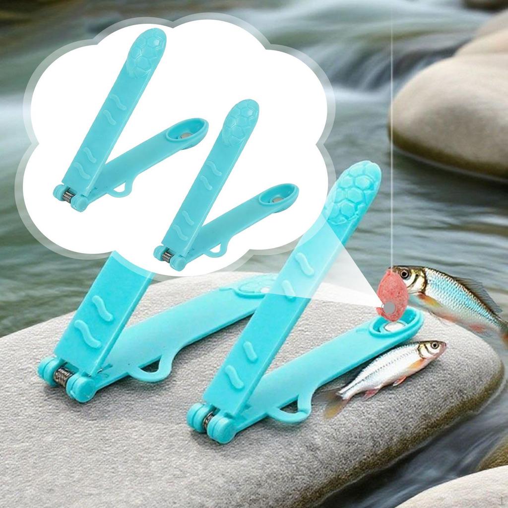 2 Pieces Fishing Baits Ball Shapers Lure Maker Tool Easy to Use Accessories Press Forming