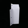 Universal 90° Wall Corner Bracket for Hikvision/Dahua Dome & Bullet Cameras, Multi-Hole, 2.0mm Thick