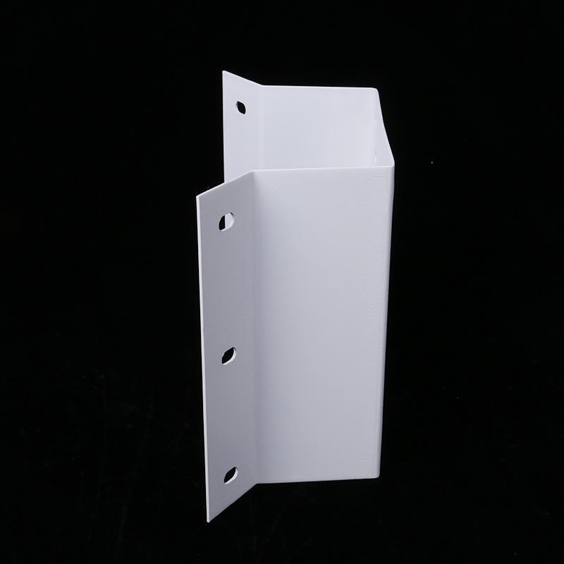 Universal 90° Wall Corner Bracket for Hikvision/Dahua Dome & Bullet Cameras, Multi-Hole, 2.0mm Thick