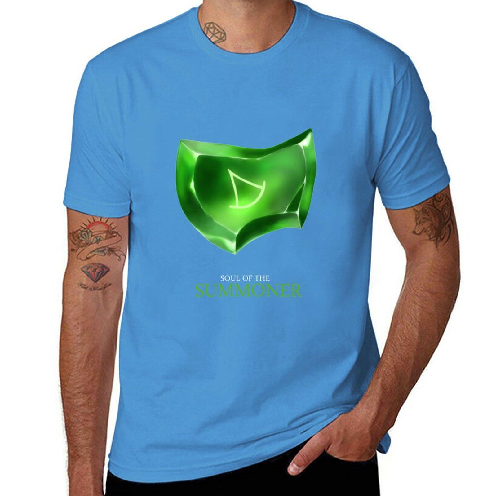 Soul of the Summoner black TShirt shirts graphic tees tees mens funny t shirts S