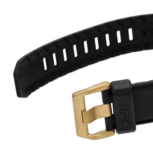 TIMEX UFC Knockout Digital Quartz Watch, 10 ATM Water Resistant, Acrylic, 49.5mm, TW2V89000, Men's, Black