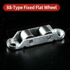 Sliding Door Window Roller Long Service Life Silent Double Wheel Pulley for Wardrobe Patio Balcony Home Furniture Repair Parts