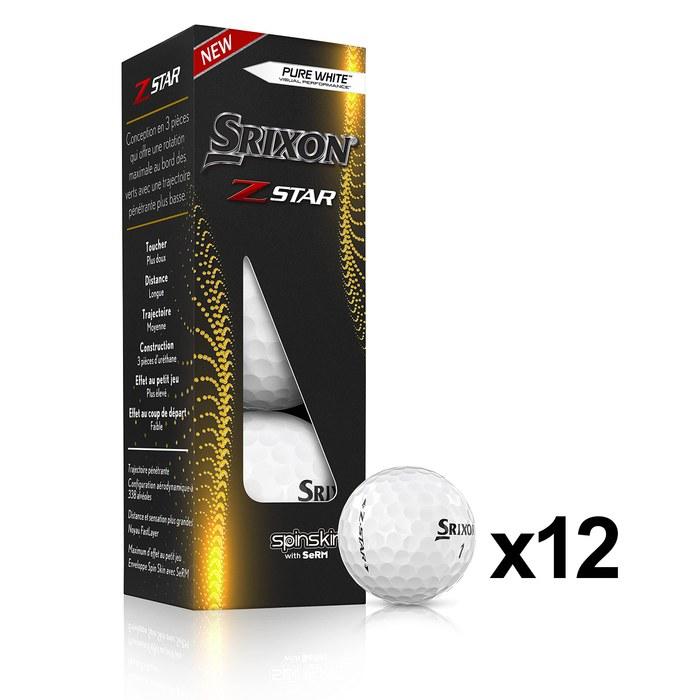Srixon Golf Ball Z-Star 7 (12) White