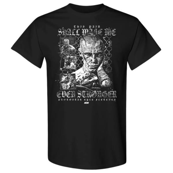 Kyle Fletcher  This Pain Shall Make Me Ever Stronger AEW Official TShirt Unisex T-Shirt XXL