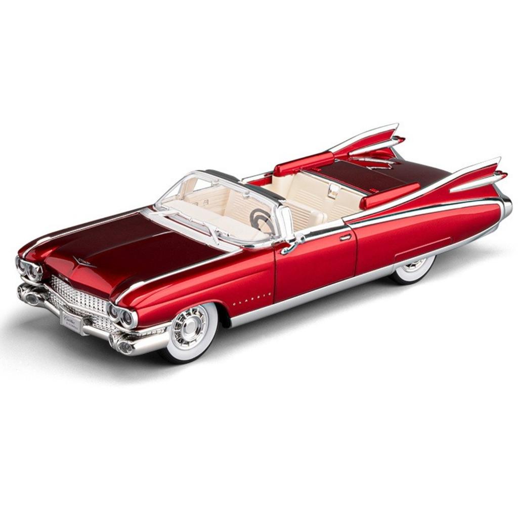 1/24 Retro Limousine Cadillac Big Rocket Alloy Model Car, Best Collection for Car Model Enthusiasts, Halloween Gift