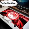 Custom Name Mouse Pad Olympiacos Fc Team Crest Mouse Pad Desk Mat, Non-Slip Rubber Backer Pad For Computer Notebook Gaming Mouse Pad Birthday Gift