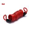 Elastic Safety Parts Accessories Motorcycle Theft Protection Spring Cable Locks Alarm Disc Lock Anti-theft Rope Disc Brake Bag