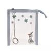 DISNEY Olaf Clear Pouch with Carabiner Japan NEW Disney Store
