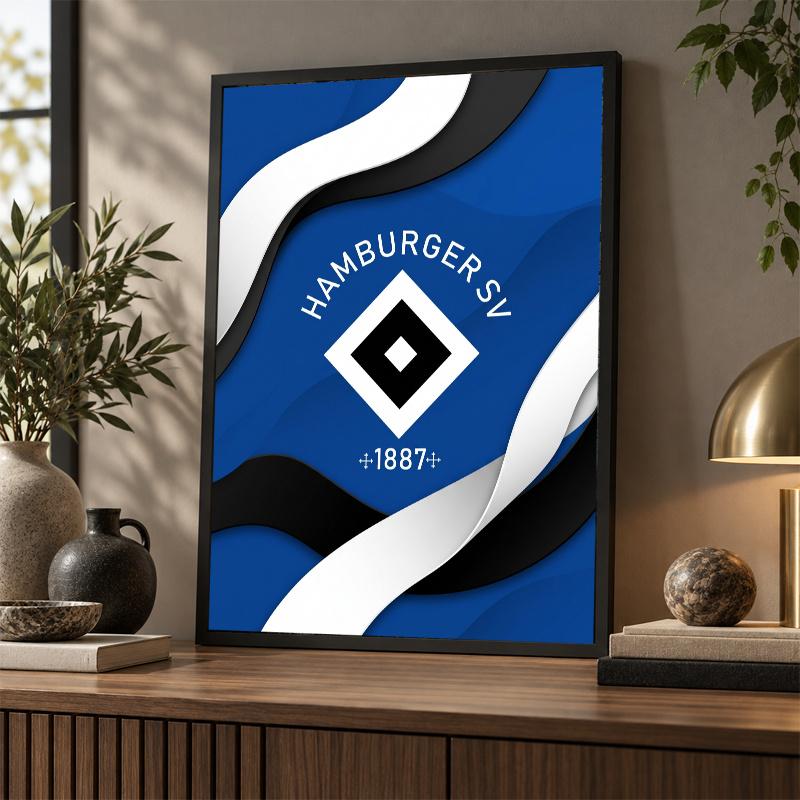 Hamburger SV Football Diamond Painting Kit 5D Full Drill DIY Diamond Mosaic Wall Art Home Decor