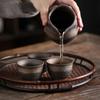 Retro Kiln Change Ceramics Master Cup Handmade Coarse Pottery Teacup Tasting Mug Tea Bowl Meditation Cup Tea Ceremony Drinkware