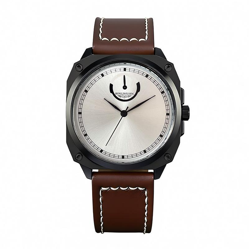 JYL Men's Watch Sports Waterproof Fashion Leather Strap
