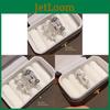 Zircon Pearl Geometric Statement Ring For Women Fashionable Hand Accessories