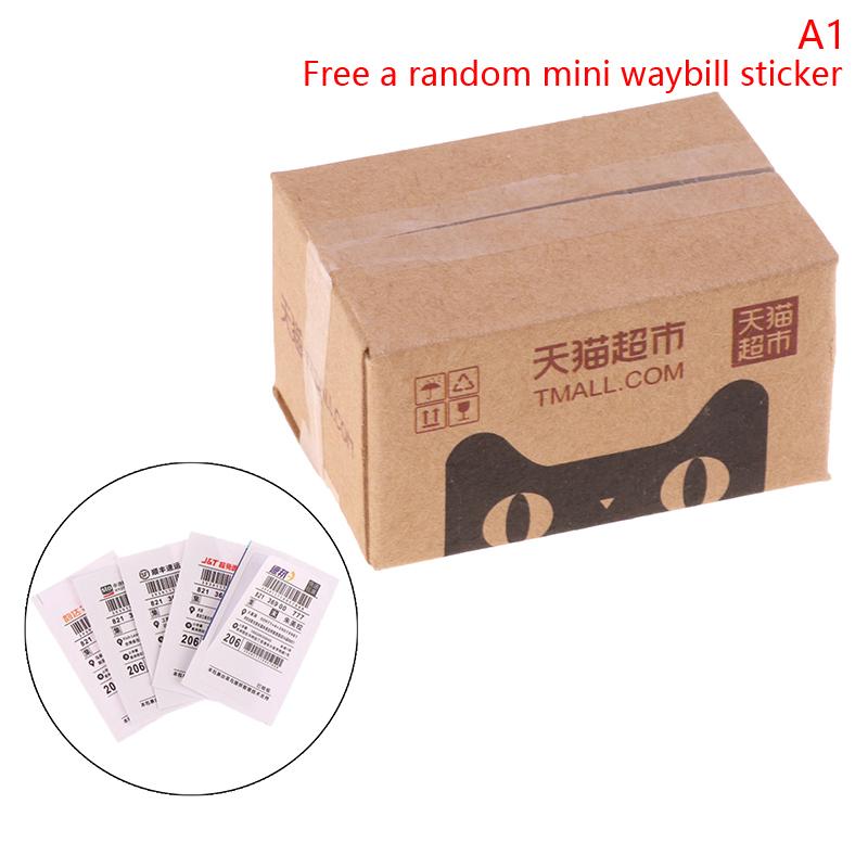 1 or 5Pcs 1:12 Dollhouse Miniature Simulation Express Box Mini Carton Express Box Furniture Accessories Decor Toy