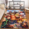 Anime Character Carpet with Colorful Design and Cheerful Patterns Suitable for Use As an Anti-slip for Living Room Bedroom Sofas