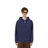 Under Armour Rival Fleece Sweatshirts Men's Navy Blue Hooded Moderate Regular 1379757-410