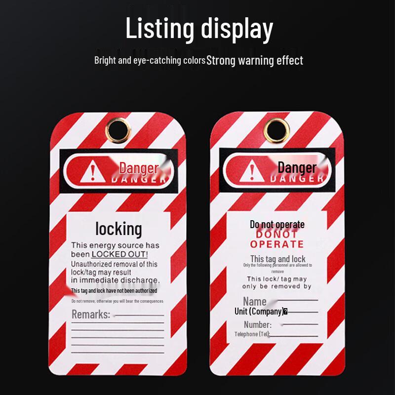 Industrial Safety Insulated Padlock Set