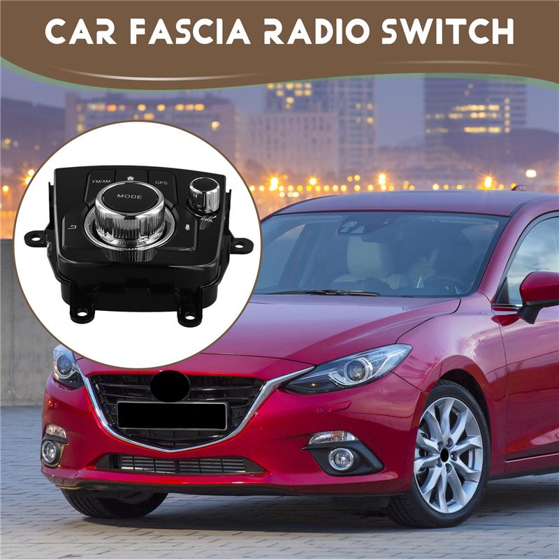 A58X-Car Fascia Radio Switch For MAZDA 3 MAZDA Axela 2014- Dash Kit tall Facia Console Bezel Adapter