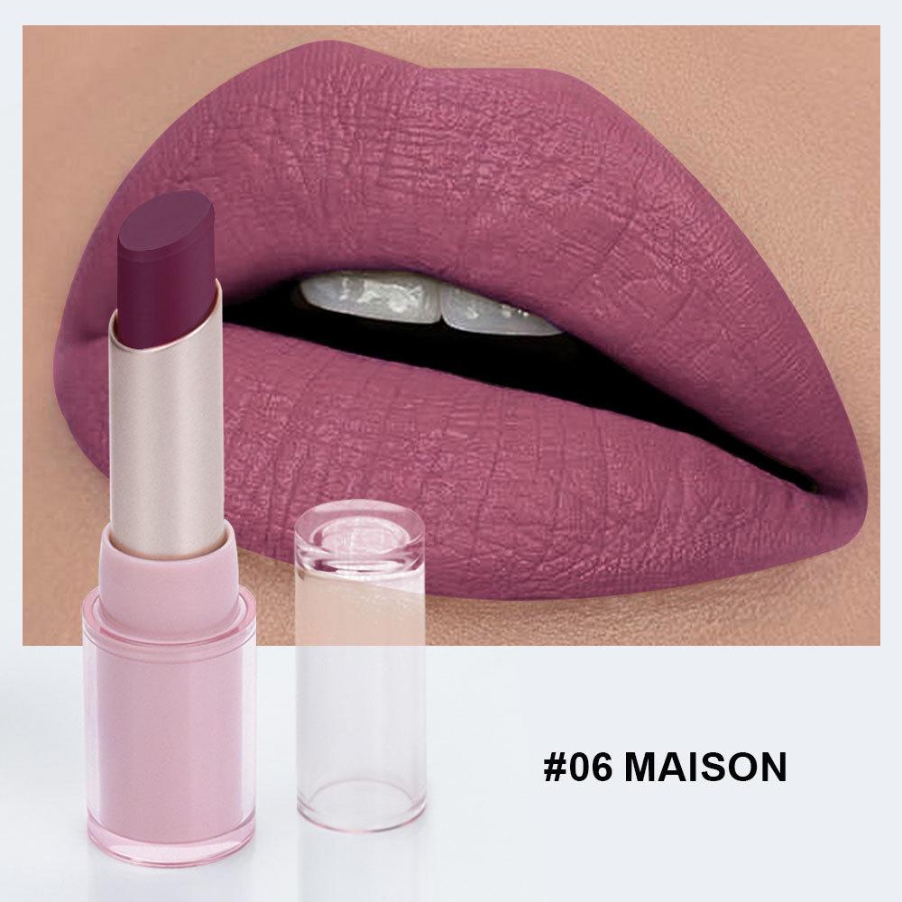 Long-lasting Waterproof Matte Lipstick - Non-Fading & Non-Stick