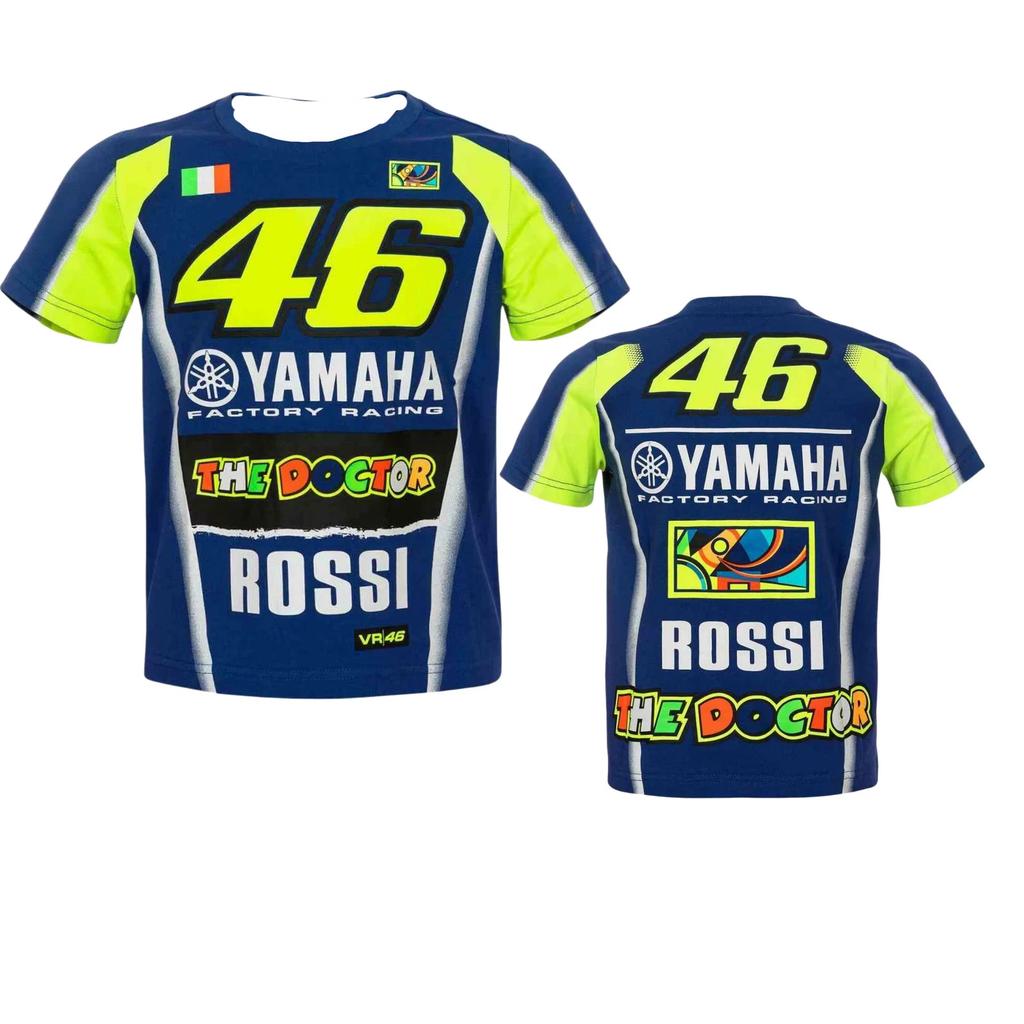 Valentino Rossi 46 Racing Legend T-shirt - New Men's Summer Outdoor Training Casual Fashion Versatile Top