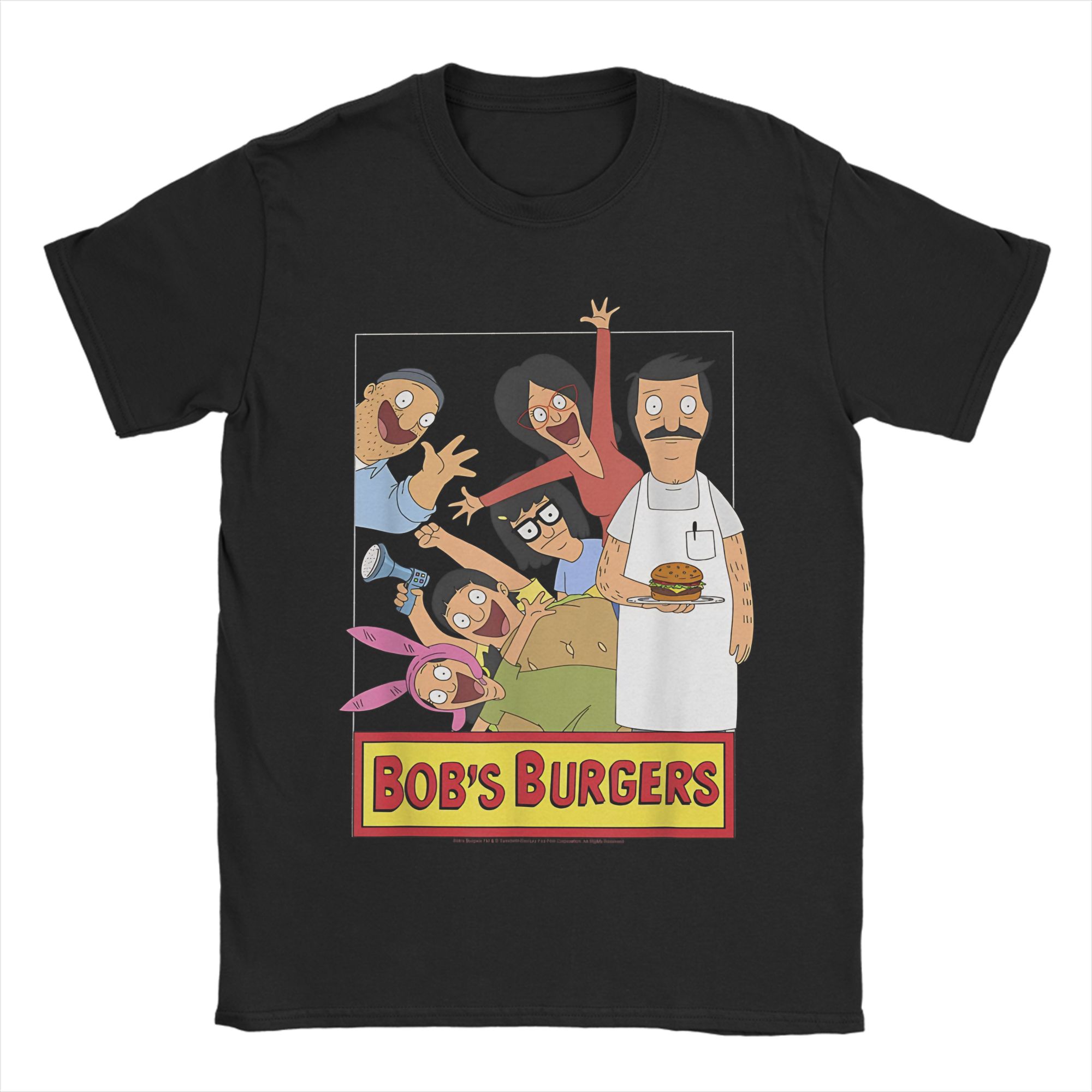 Novelty Bobs Burgers Tina UHHHHHHHH T-Shirt Unisex Crewneck Short Sleeve Tops 100%Cotton Summer Clothes S