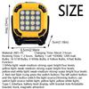 Super Bright Camping Led Work Light Compact Portable Mini Camping Light USB Rechargeable Cordless Outdoor Emergency Lantern