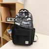 Schoolbag School Bag Male College Student Large Capacity High School Junior High School Student Versatile Tide Brand Backpack Girls Backpack ins 