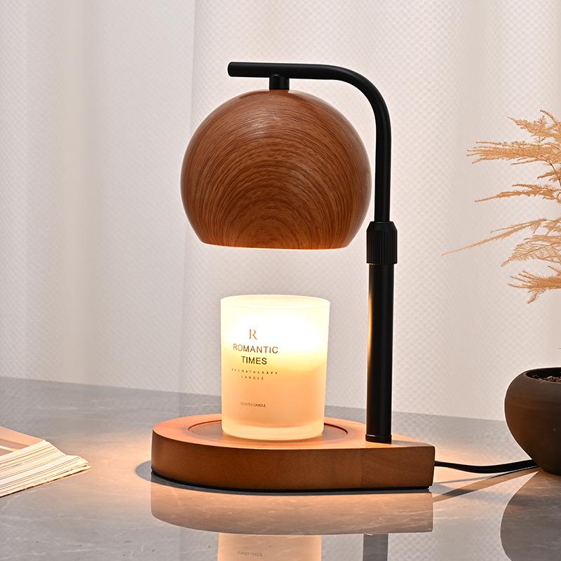 Vintage Cream French Candle Wax Melter Lamp - Bedside Aroma Atmosphere Gift
