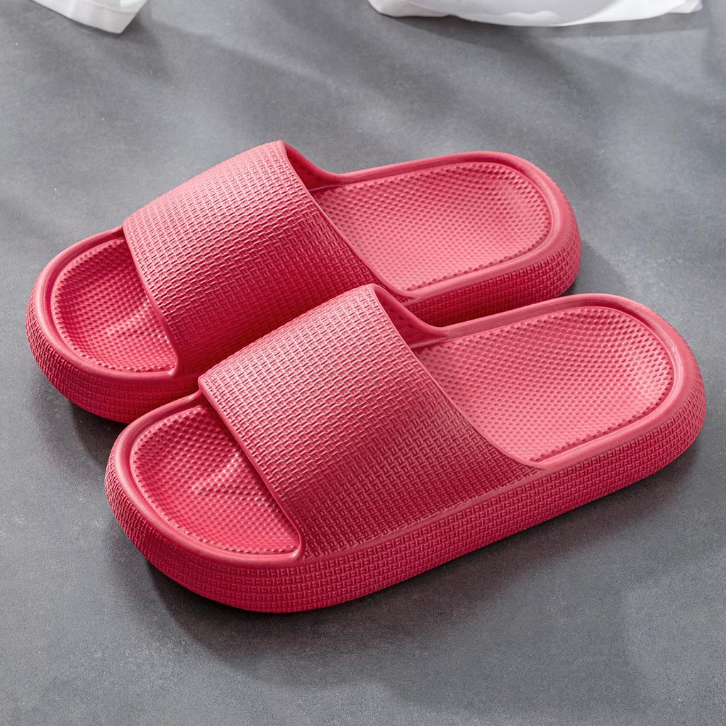 Lidani non-slip slippers women's 2025 new indoor stepping on shit feeling home bathroom bathing cool slippers summer wear men