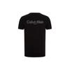 Calvin Klein Casual Crew Neck Rubber Logo Short Sleeve T-Shirt Men Tops Black J319782-BEH
