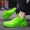 YRZL Men's Breathable Running Shoes High Quality Lightweight Non Slip Comfortable Sneakers for Men Cushioned Fashion Sport Shoes