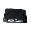 Universal Car Exterior Hood Vent Scoop Cover Air Intake Grille Inlet Trim Black