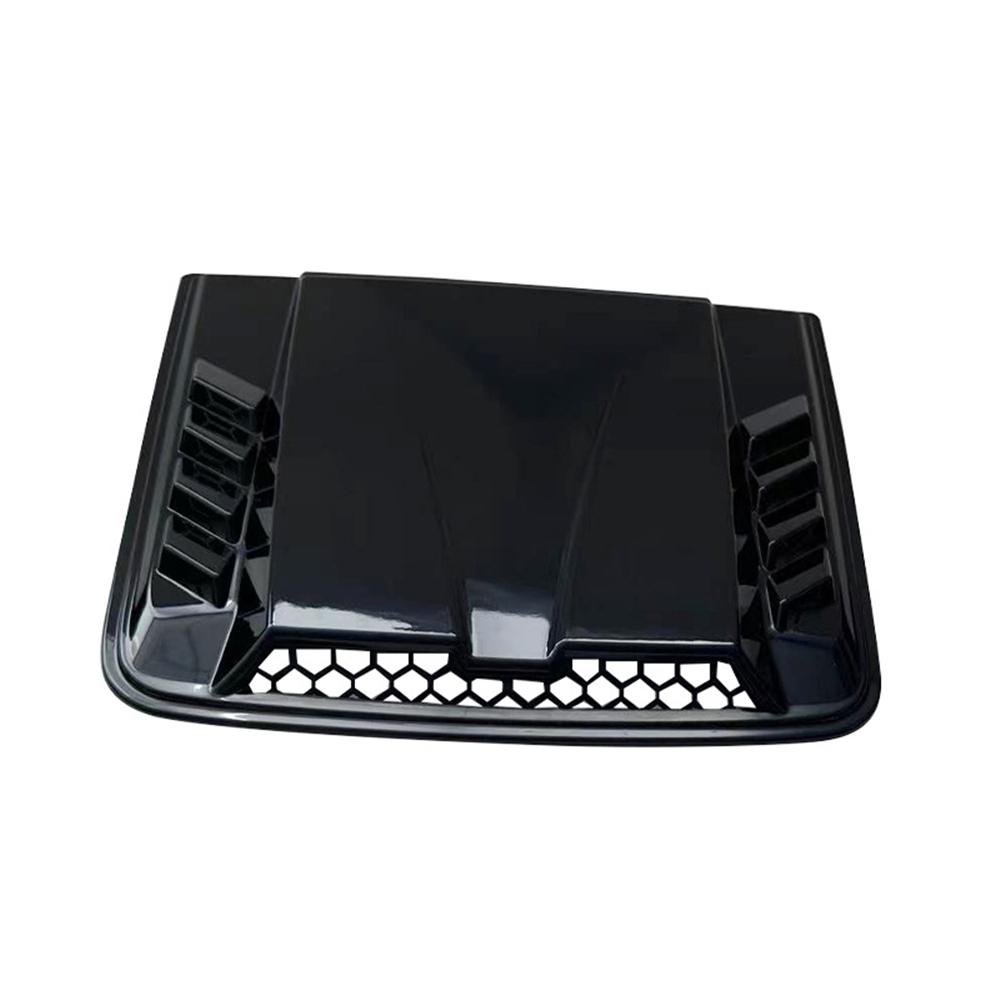 Universal Car Exterior Hood Vent Scoop Cover Air Intake Grille Inlet Trim Black