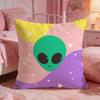 AnimalDreamy AliensS Cushion Cover Premium Comfort Reversible Pillow Cove Two In One Design for Any Room  Car Interior