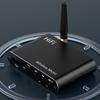 Bluetooth-Compatible 5.4 Audio Adapter 3.5mm Aux HiFi Music Wireless Adapter BT/U-Disk Play W/ Remote Control for TV Home Stereo