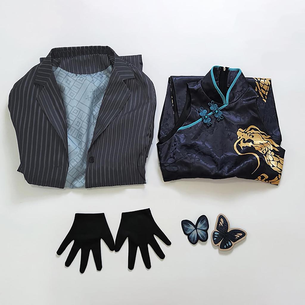 Blue Archive Ryuka Kisaki Cosplay Halloween Chiński strój [mleczny czas] (S)