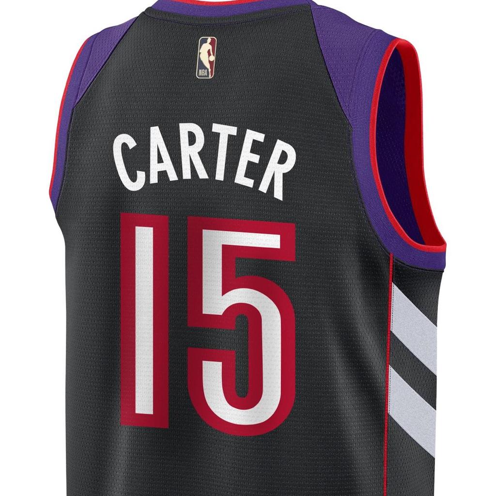 Nike X NBA Toronto Raptors Dri-Fit Swingman HWC Vince Carter Fashion Comfortable Versatile Sleeveless Basketball Jersey Unisex Jersey FQ4688-504