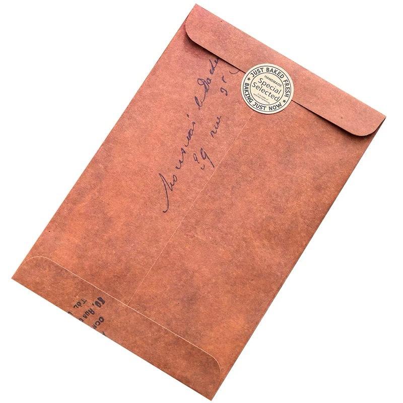 12 Pcs Vintage Kraft Paper Envelopes for Letter Paper Wedding Party Invitation Card Bag Wages Letter Pads Cover Office Supplies
