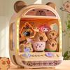 Diy Doll Machine Kids Coin Operated Play Game Mini Claw Catch Toy Crane Machines Music Doll Children Xmas Gifts Toys Boy Girls