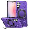 MagSafe Case for Samsung Galaxy A54 5G, Armored with Stand and Holder Plate, Purple